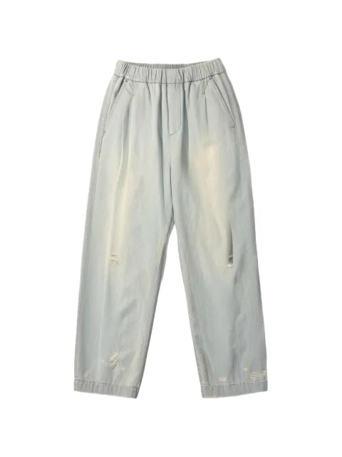 A Paper Kid distressed jeans Blue S6PKMAPA090