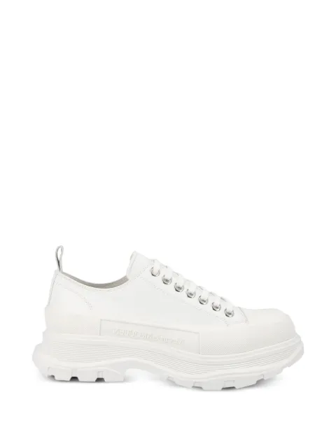 Alexander McQueen Pre-Owned Tread Slick lace-up sneakers White 627225WHZ629071