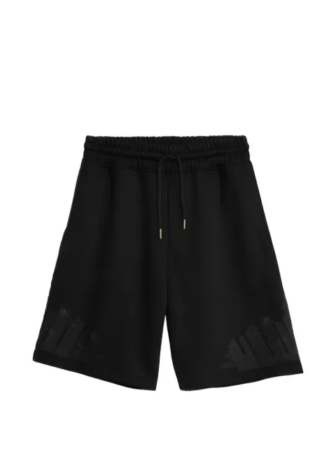 COUNTY OF MILAN drawstring track shorts Black S6CMMABE018