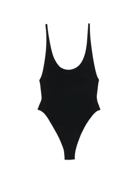 Magda Butrym scoop swimsuit Black 600426