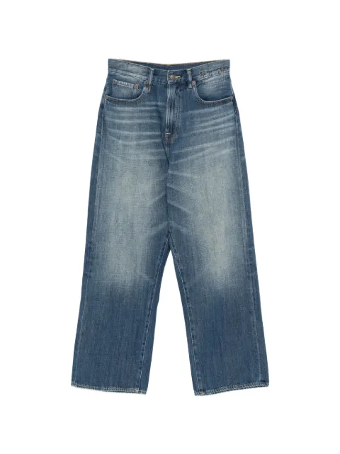 R13 Venti Jean straight five-pockets jeans Blue R13WD065D380B