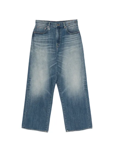 R13 Venti faded-effect jeans Blue R13MD065D380B
