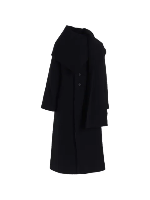Yohji Yamamoto quilted button coat Black FLC20839