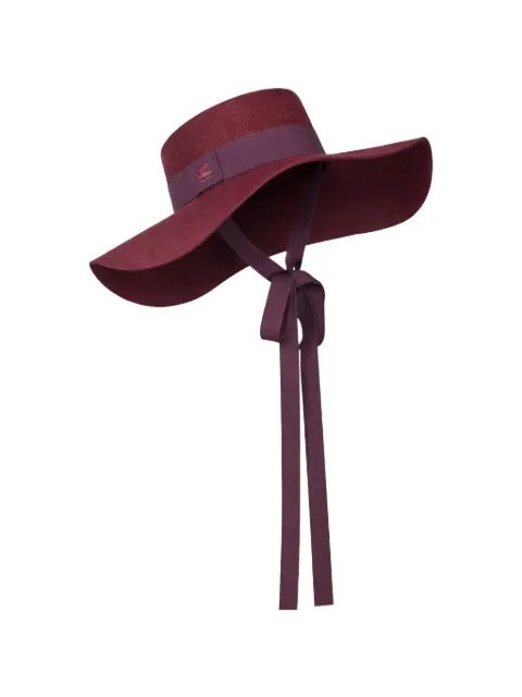 ETRO wool hat with embroidered Pegaso logo Red WAQA0023AL294