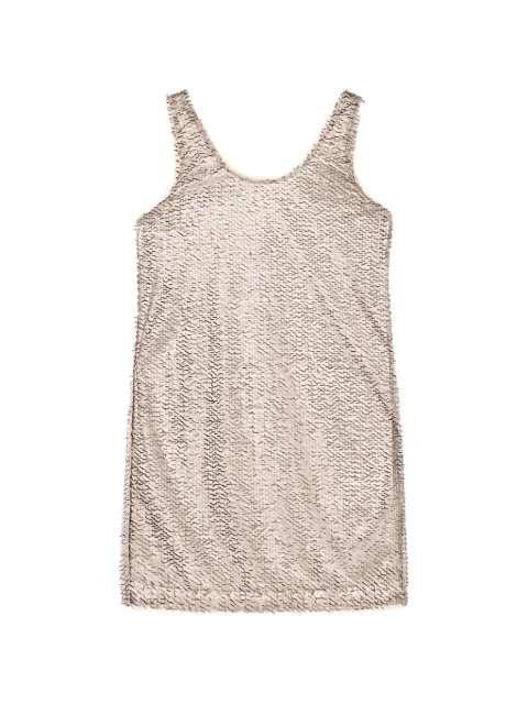 Armani Exchange embellished mini dress Neutrals XW001832AF18870