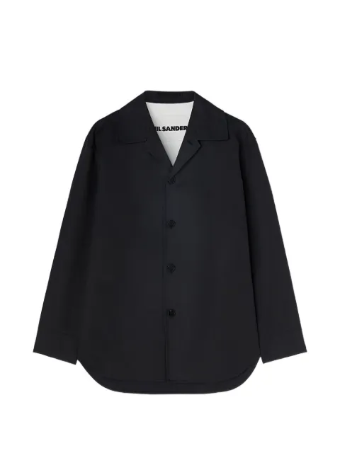 Jil Sander buttoned overshirt Black J23BN0006J45216