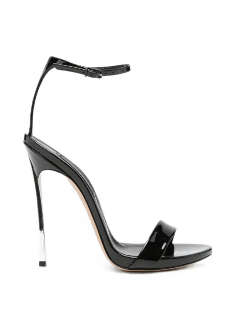 Casadei Blade leather sandals Black 1L162W120MT0394