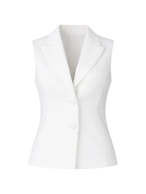 PINKO halterneck sleeveless waistcoat White 106616A34P
