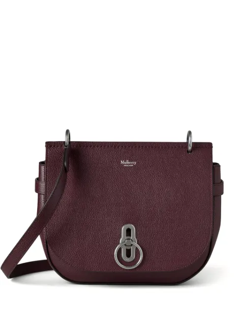 Mulberry small Amberley ring detail cross body bag Brown HH9799205