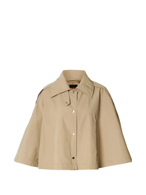 BOSS C_Clari buttoned cape Neutrals 50551838