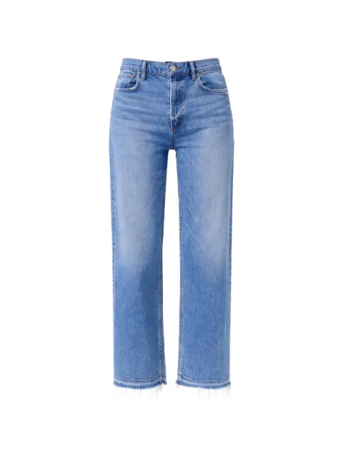 AGOLDE Ren frayed-hem jeans Blue A2001895