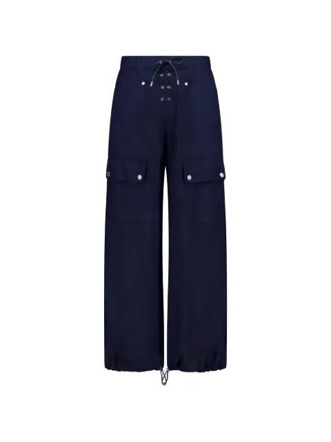 Ralph Lauren Collection Briella drawstring trousers Blue 290P10227