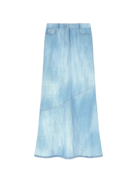 Ermanno Scervino panelled long skirt Blue D482O356EMYS4217