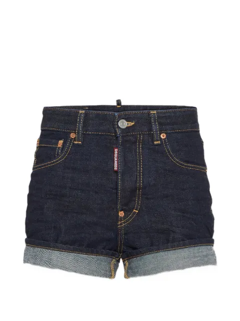 DSQUARED2 cuffed shorts Blue S75MU0510S30833