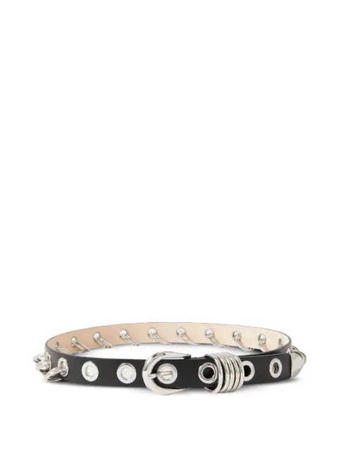 Déhanche REVGS eyelet chain belt Black REVGS