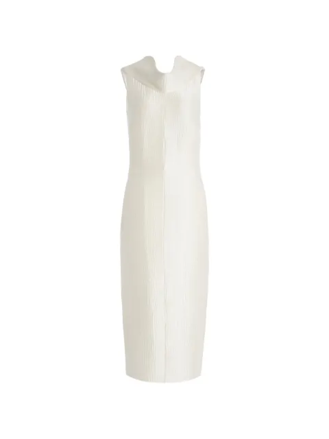 Brandon Maxwell Blair cowl neck dress White DR768PF25