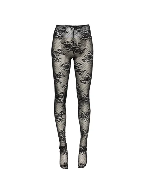 Giuseppe Di Morabito lace tights Black 06PSX02C16307