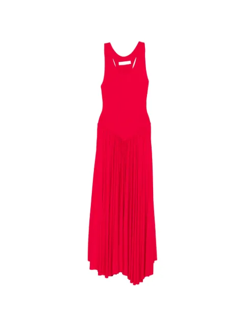 PNK ruffled maxi dress Red RMAIRL