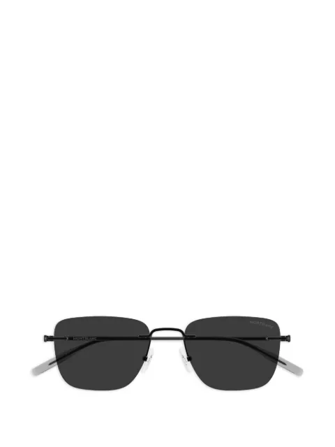 Montblanc rectangle sunglasses Black MB0470S