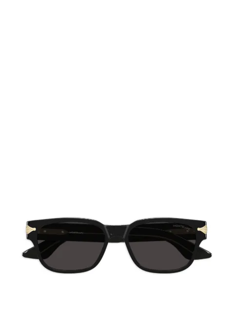Montblanc square-frame sunglasses Black MB0479S