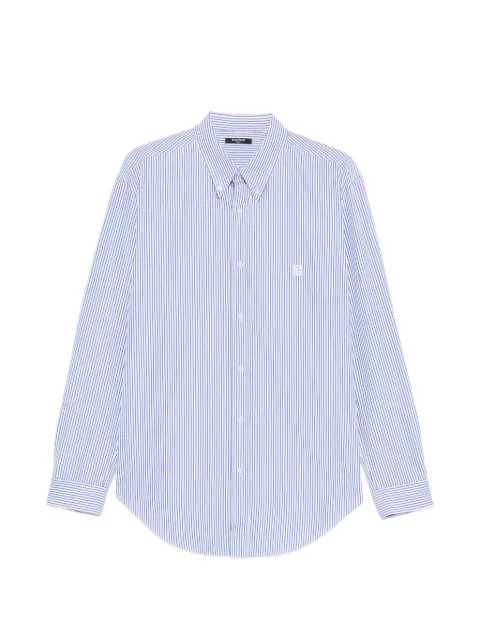 Balmain striped-pattern shirt Blue GH1HS496CG38