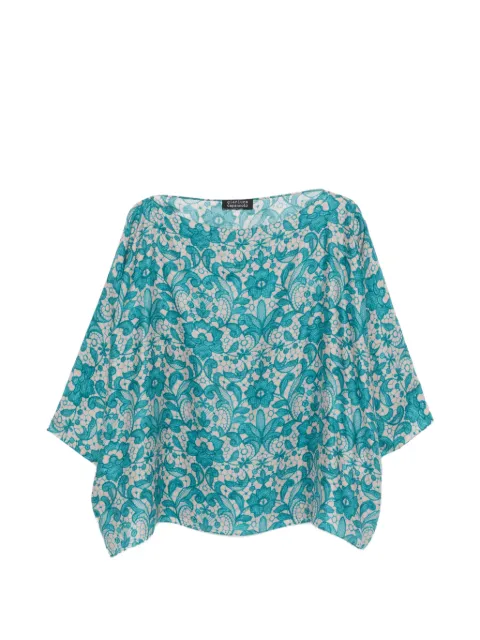 Gianluca Capannolo Laura blouse Blue 26ET41670010512