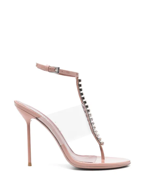 Paris Texas Lidia embellished sandals Pink PX1819XPVCR