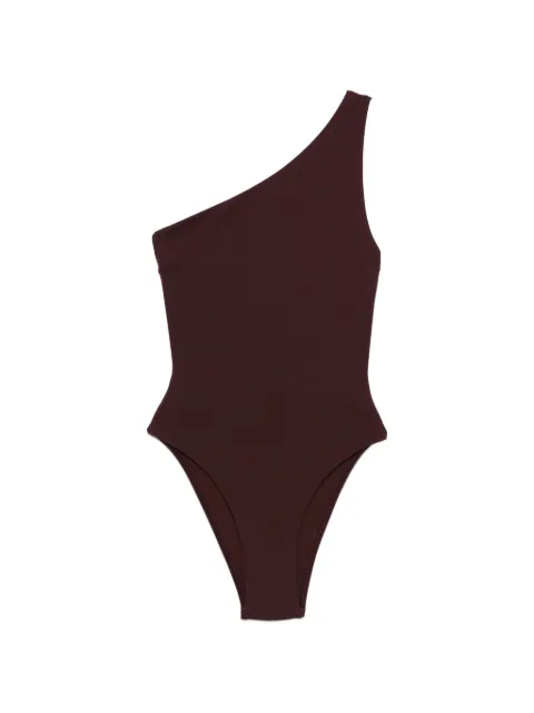 Matteau asymmetric swimsuit Brown ASYMMETRICMAILLOT