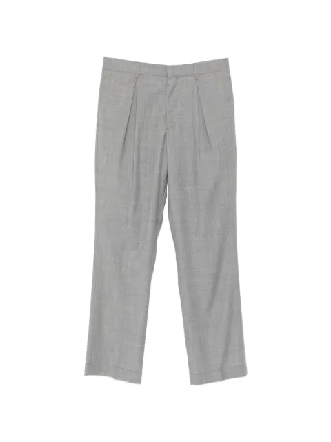 Berwich pleated-detail trousers Grey LUCANOKISSRD1750