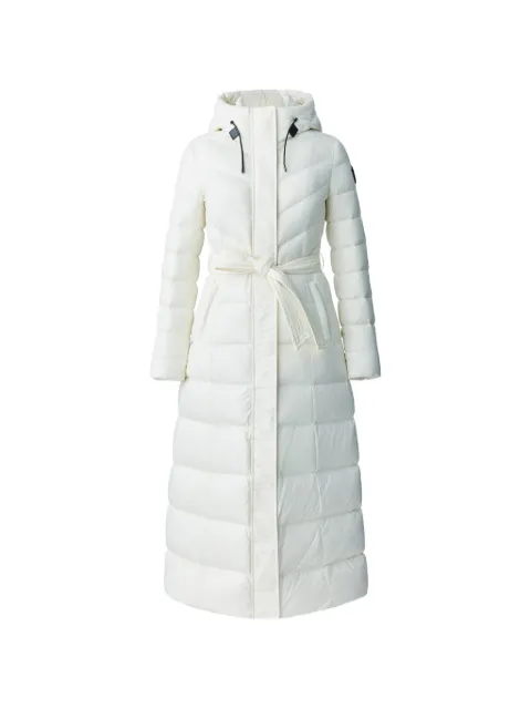 Mackage CANILA-R hooded belted jacket Neutrals P000194CALINAR