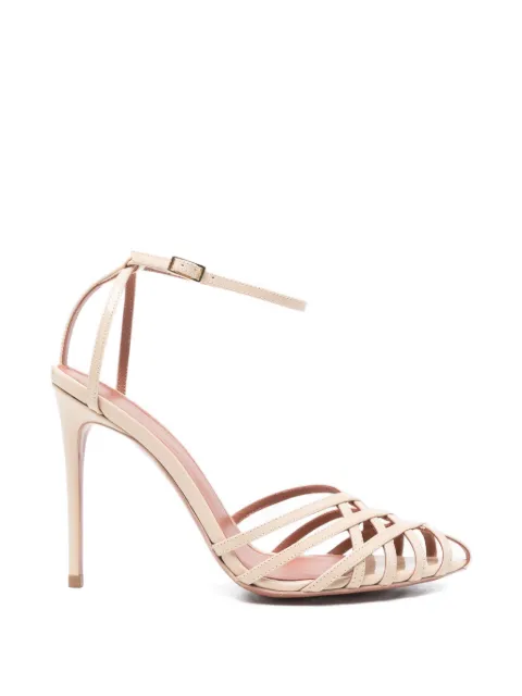 Castagna woven-design heeled pumps Neutrals MIAMI