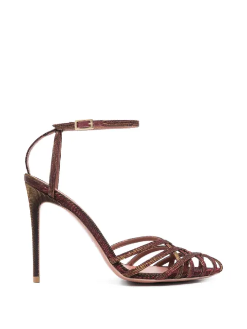Castagna Miami ankle-strap sandals Red MIAMI