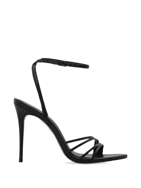 BLACK SUEDE STUDIO Ella leather sandals Black ELLA100