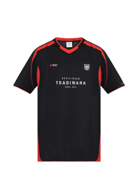VETEMENTS trademark print t-shirt Black ME76TR199BR