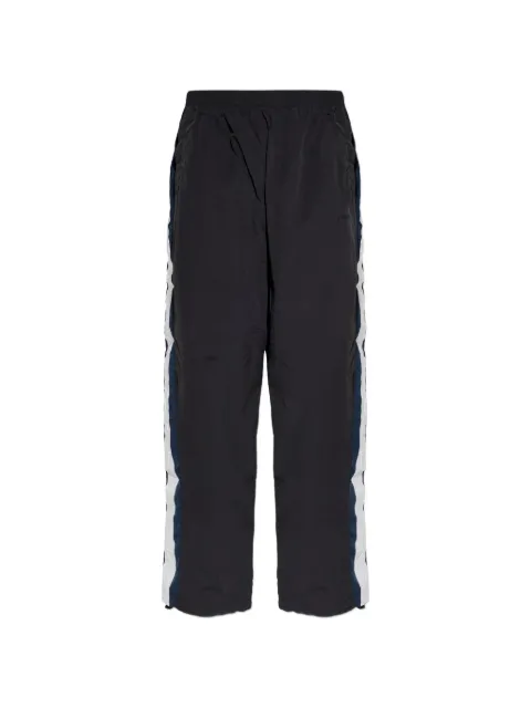VETEMENTS side-stripe track pants Black ME76GP126B