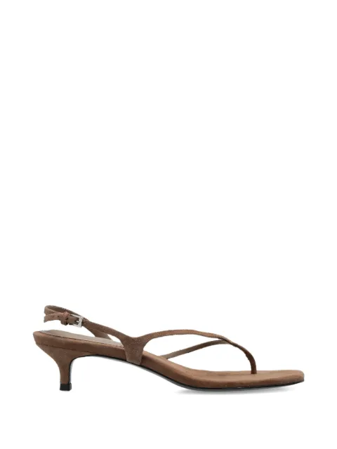 BLACK SUEDE STUDIO Mehak strap-leather sandals Brown MEHAK35