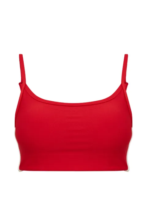 The Upside print-detail top Red USW425130