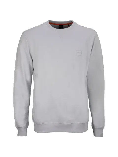 BOSS crew-neck sweatshirt Grey 50509323