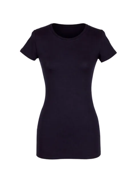 Majestic Filatures crew-neck T-shirt Black E12010002