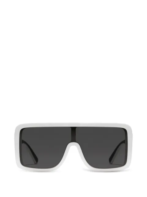 Dolce & Gabbana Eyewear logo rectangle-frame sunglasses White VG6204VN287