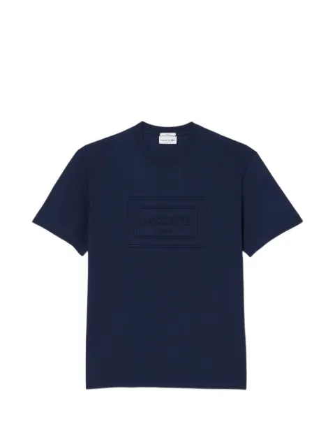 Lacoste logo-embroidered T-shirt Blue TH0794