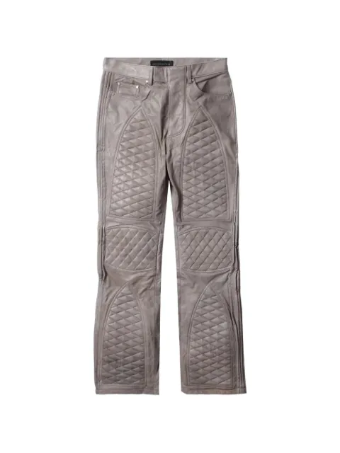 Who Decides War quilted trousers Grey 1120940033FW25