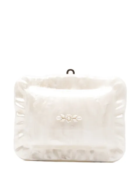 Simone Rocha pearl pillowcase crossbody bag White BAG220B0773PEARLOPAQUE