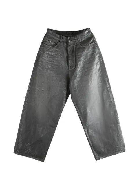 Balenciaga button-fastening pocket trousers Grey 849948TTW55