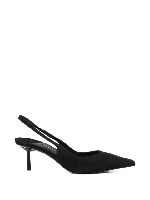 Le Silla point-toe slingback pumps Black 4233B060MBPPVEP001