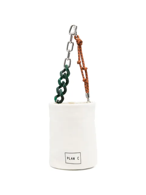 Plan C logo bucket bag White SECBH11SK0T04800W05