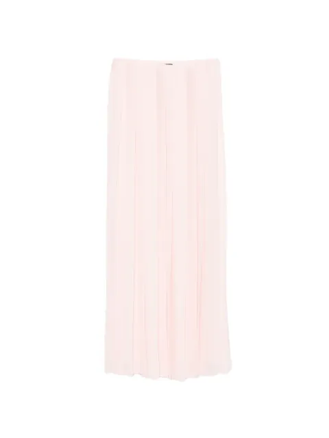 Fabiana Filippi pleated maxi skirt Pink GND276F841M112