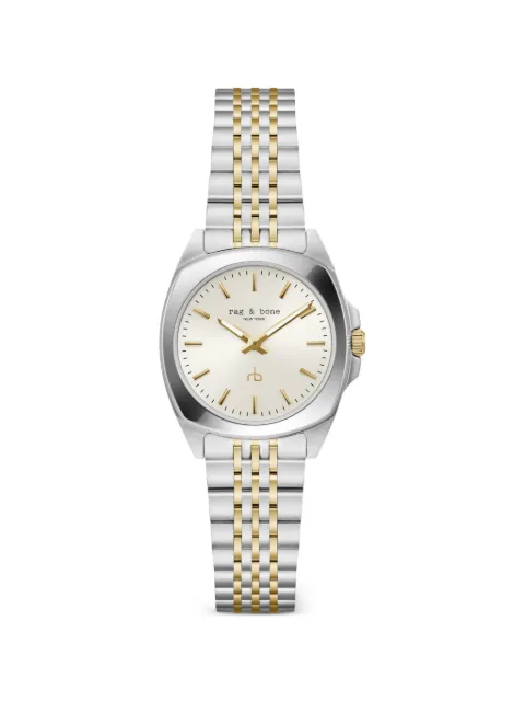 rag & bone Bleeker 30mm watch White RBL250009