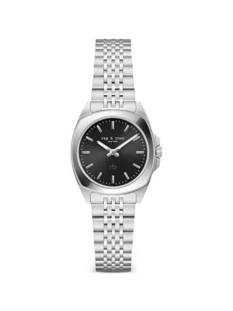 rag & bone Bleeker 30mm watch Black RBL250008