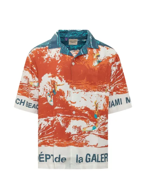 GALLERY DEPT. graphic-print shirt Red TOP029
